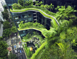 Figure C: Parkroyal collection Pickering, one of Singapore's most famous examples of biophilia